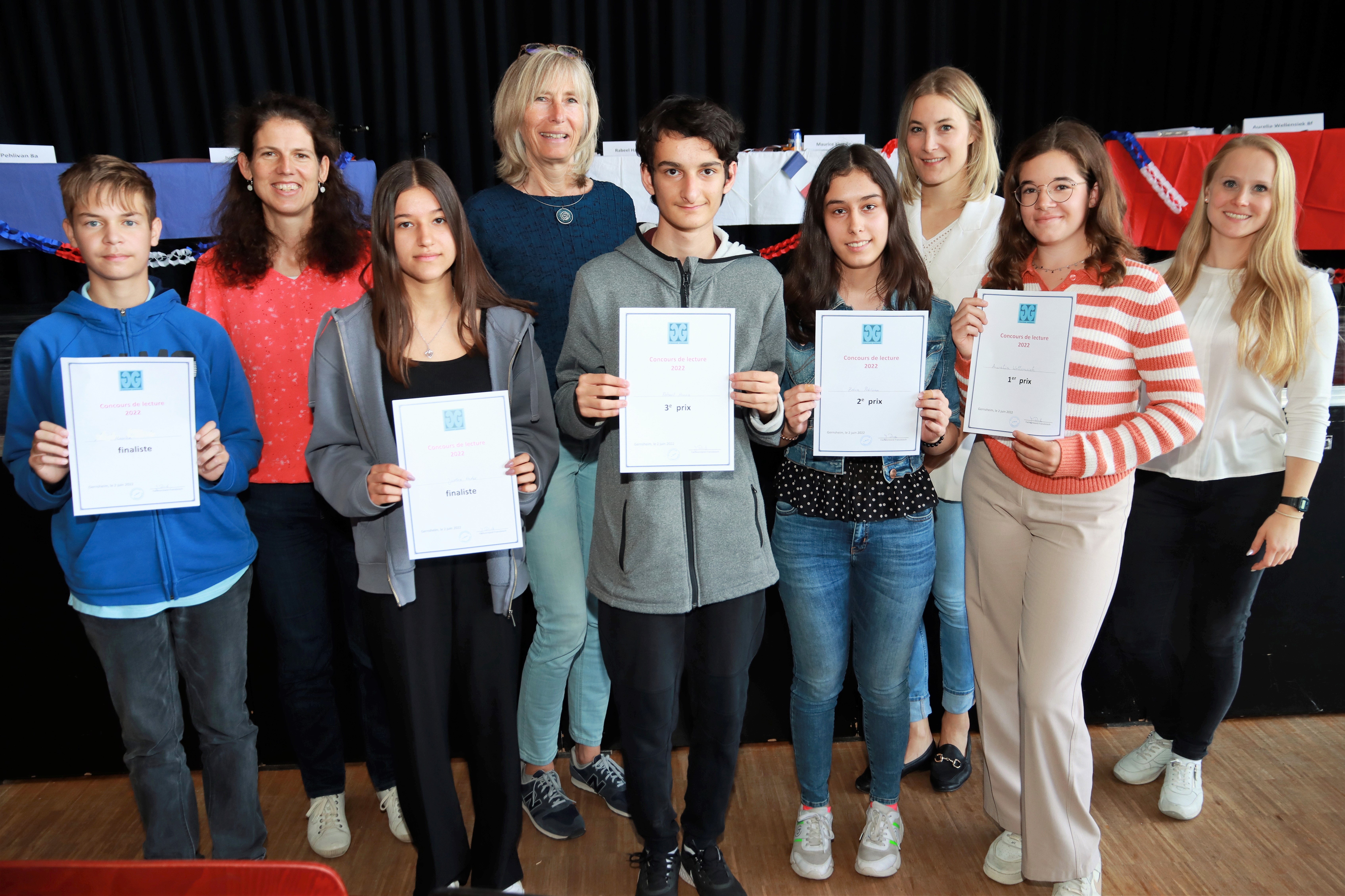Französischer Vorlesewettbewerb am Gymnasium Gernsheim